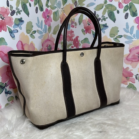 💯Authentic Hermes Garden Party Canvas 🍀 - Picture 8 of 16